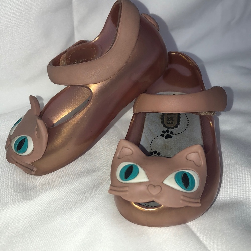 Rose gold Mini Melissa cats size 5